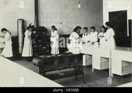 Bericht der staatlichen Inspektor der öffentlichen High Schools von North Carolina für das akademische Jahr zum 30. Juni einen Bericht über die Stadt und Gemeinde Gymnasien einschließlich. (1916) Stockfoto