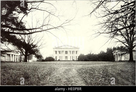 Wohnarchitektur der amerikanischen Kolonien und der frühen Republik (1922) Stockfoto