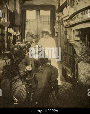 Spiele und Spieler, fährt von einem Kritiker Sammelalbum (1916) Stockfoto