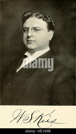 Historischer Rückblick von Chicago und Cook county und ausgewählte Biografie. A.N. Waterman Hrsg. und Autor von historischen überprüfen (1908) Stockfoto