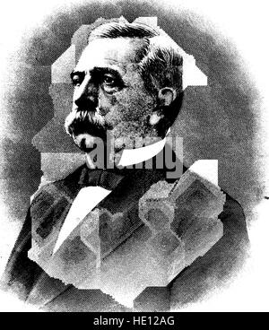 Diese hundertjährige Aufzeichnung aus dem Jahr 1885 dokumentiert die Geschichte und Bedeutung der Old Sands Street Methodist Episcopal Church in Brooklyn, N.Y. Sie enthält biographische Skizzen, historische Zusammenhänge und Illustrationen, die die Rolle der Kirche in der Gemeinde hervorheben. Stockfoto