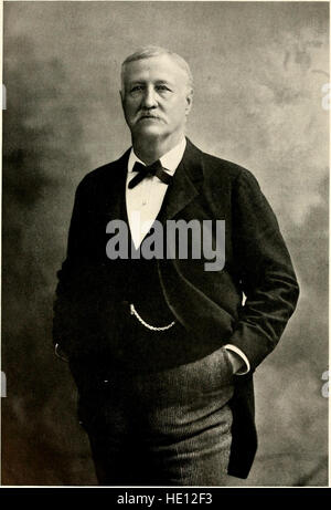 *Historic Homes and Institutions and Genealogical and Personal Memoirs of the Lehigh Valley, Pennsylvania* (1905) bietet einen historischen Überblick über wichtige Häuser, Institutionen und bedeutende Persönlichkeiten aus der Region sowie genealogische Aufzeichnungen. Stockfoto