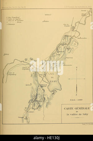 Nova Acta Regiones wir Scientiarum Upsaliensis (1884) Stockfoto