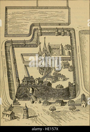Dieses historische Werk von 1919 bietet eine Einführung in die Geschichte Westeuropas vom Fall des Römischen Reiches bis zur Neuzeit. Sie behandelt wichtige Ereignisse, Entwicklungen und Übergänge, die die politische, soziale und kulturelle Landschaft Europas während dieses ausgedehnten Zeitraums geprägt haben. Stockfoto