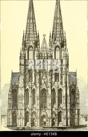 Zick-Zack-Fahrten im Nordwesten Ländereien. Der Rhein in die Arktis (1884) Stockfoto