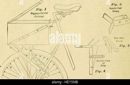 Mechanik für junge Amerika; wie bauen Boote, Wasser, Windmühlen, Suchscheinwerfer, Motoren, elektrische Alarmanlage, Eis Boot etc.; die Anweisungen sind klar und vollständig. Nachdruck aus Popular mechanics Stockfoto