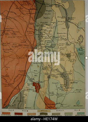 Die Notizen von einigen geologischen, archäologischen, botanischen, ornithologischen und zoologischen Wanderungen rund um Macclesfield (1878) Stockfoto