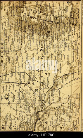 Palästina und Syrien - mit den wichtigsten Routen durch Mesopotamien und Babylonien - Handbuch für Reisende (1906) Stockfoto