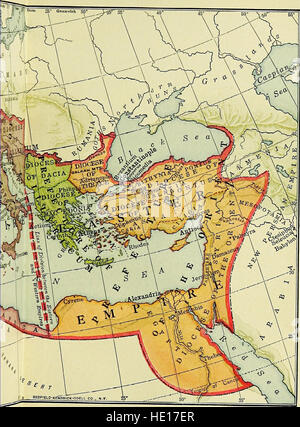 Geschichte Europas, antiken und mittelalterlichen Earliest Mann, Orient, Griechenland und Rom (1920) Stockfoto