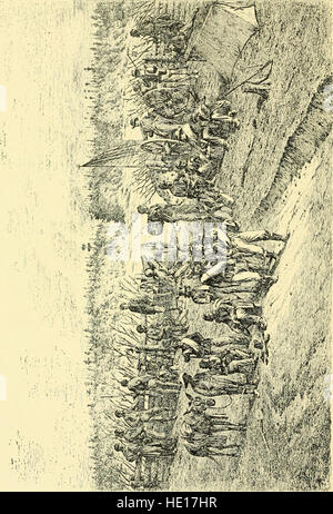 Eine historische Darstellung der First Light Battery of the Connecticut Volunteers, die ihre Gründung und ihre Aktivitäten von 1861 bis 1865 während des Amerikanischen Bürgerkriegs beschreibt. Die Aufzeichnungen enthalten auch persönliche Erinnerungen und Reflexionen über die Vermächtnisse des Akkus bis zu 1901. Stockfoto