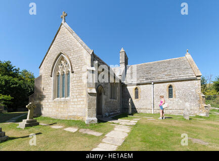 Str. Marys Kirche, Bucht, Dorset, England, UK Stockfoto