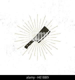 Fleischerbeil Stock Vektor