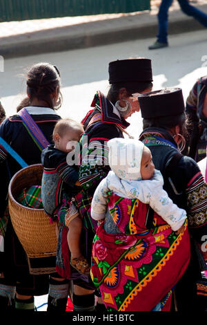 Minderheiten in Vietnam Stockfoto