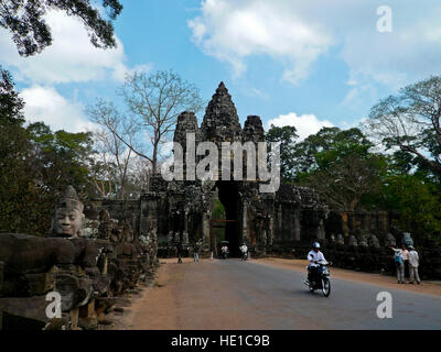 Angkor Wat Touren Stockfoto