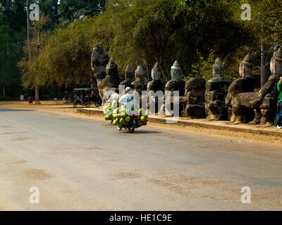 Angkor Wat Touren Stockfoto