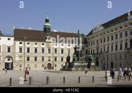 Amalienburg Flügel der Hofburg Hofburg, Wien, Österreich, Europa Stockfoto