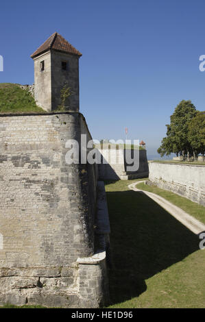 Wülzburg Festung, in der Nähe von Weißenburg in Bayern, Weißenburg-Gunzenhausent Bezirk, middle Franconia, Bayern, Deutschland Stockfoto