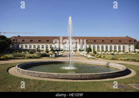 Orangerie Ansbach Residenz, Ansbach, Mittelfranken, Bayern, Deutschland Stockfoto