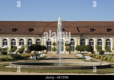 Orangerie Ansbach Residenz, Ansbach, Mittelfranken, Bayern, Deutschland Stockfoto