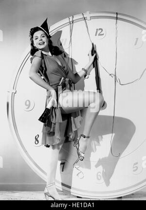 ANN MILLER (1923-2004) US-Tänzerin und Filmschauspielerin um 1942 Stockfoto