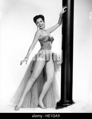 ANN MILLER (1923-2004) US-Tänzerin und Filmschauspielerin über 1948 Stockfoto