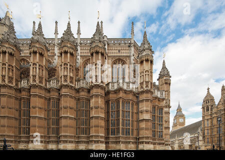 Detail von Henry VII Marienkapelle (Westminster Abbey), London, UK Stockfoto