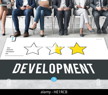 Leistungsfaehigen Lernkonzept Erfolg Training Stockfoto