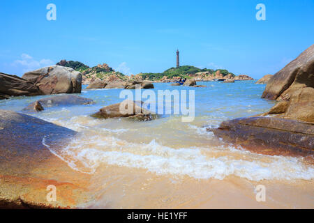 Ke Ga Strand von Mui Ne, Phan Thiet Stockfoto