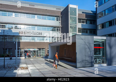Krankenhaus AZ Sint-Lucas in der Stadt Gent, Ost-Flandern, Belgien Stockfoto