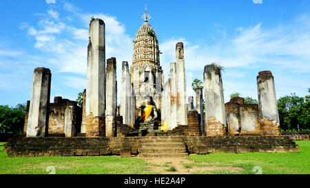 Wat Phra Si Rattana Mahathat Echliyong in Sukhothai Tempel Weltkulturerbe Stockfoto