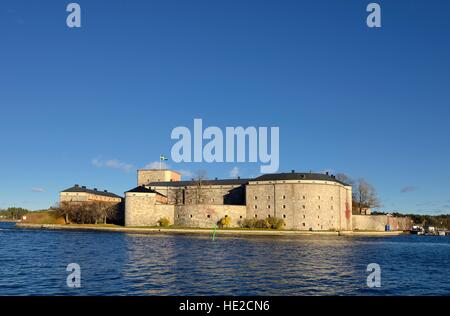 Festung Vaxholm Stockfoto