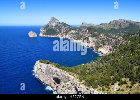 Cap Formentor auf der Insel Mallorca in Spanien Stockfoto