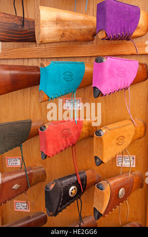 Mernickle Holster Shop bei der schnellste Waffe lebendig World Championship Cowboy schnell zeichnen Competition In Fallon, Nevada Stockfoto