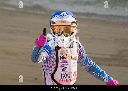 Vladivostok, Region Primorje, Russland - 10. Oktober 2015: Wladiwostok, Grigory Laguta. Stockfoto
