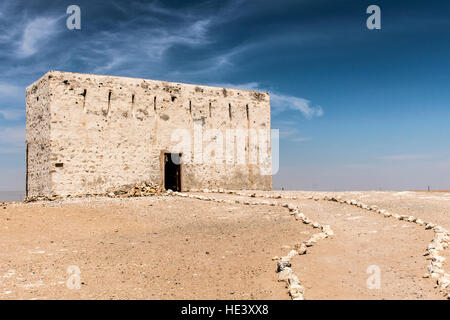 Die antike Stadt Ubar, Shisr in Dhofar-Region, Oman Stockfoto