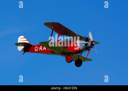 Südliches Martlet G-AAYX auf dem Flugplatz Old Warden, Stockfoto