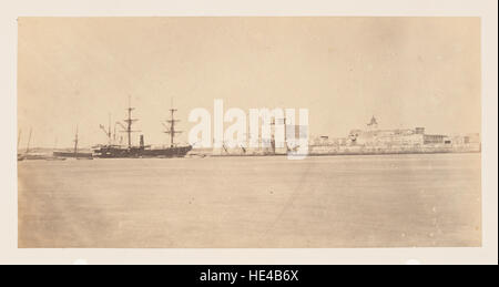 Das Fort San Juan de Ulua an der Küste von Veracruz, Mexiko, hat eine reiche Geschichte, die bis in die Kolonialzeit zurückreicht. Das Fort war einst eine wichtige Verteidigungsanlage gegen ausländische Invasoren und steht heute als historisches Wahrzeichen. Stockfoto