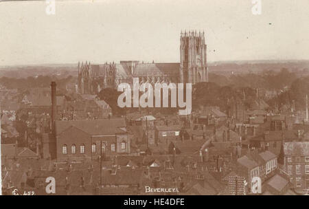 Blick vom StMary Turm, Beverley 1909 PO-1-14-226 Stockfoto