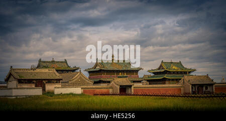 Kloster Erdene Zuu, Karakorum, Kharkhorin, Övörkhangai Provinz, Mongolei Stockfoto