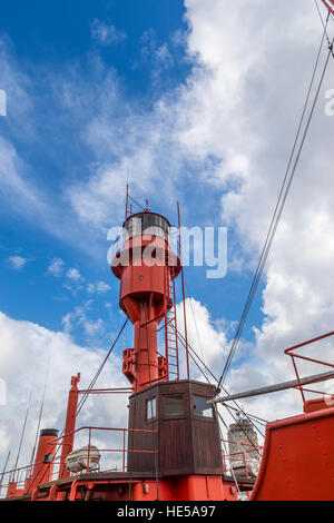 Die Duchesse Anne Großsegler gefesselt an der Dünkirchen Maritime Museum, Frankreich. Stockfoto