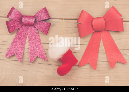 Weihnachtsarrangement Stockfoto