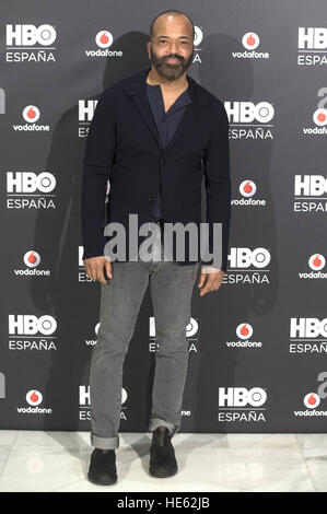 Madrid, Spanien. 15. Dezember 2016. Photocall mit Jeffrey Wright bei HBO Espana Präsentation im Urso Hotel in Madrid. 15.12.2016 | Nutzung weltweit © Dpa/Alamy Live-Nachrichten Stockfoto