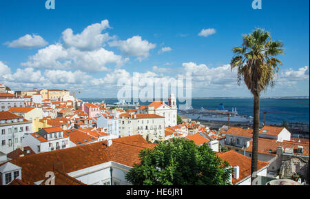 Lissabon Portugal Hauptstadt Ansichten Stockfoto