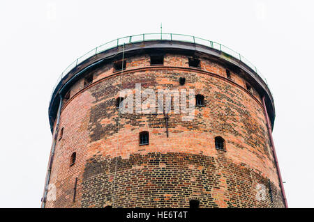 MwSt. von der Brama Stągiewna (Milch-Gläser) in Danzig Turm. Stockfoto