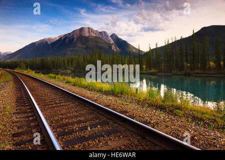 Canadian Railway Trans Stockfoto