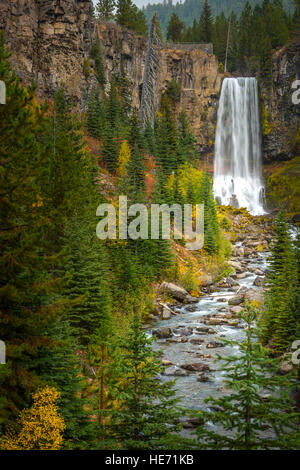 Tumalo fällt Deschutes National Forest in der Nähe von Bend Oregon Stockfoto