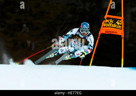 Val Gardena, Italien 15 Dezember 2016. Mayer Matthias (Aut) im Wettbewerb mit der Audi Fis Alpine Ski World Cup Men's Training auf der Saslong Stockfoto