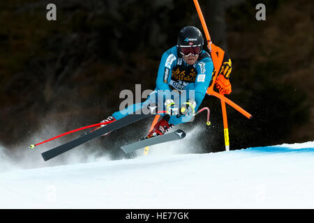 Val Gardena, Italien 15 Dezember 2016. Kilde Aleksander Aamodt (noch) im Wettbewerb mit der Audi Fis Alpine Ski World Cup Men's Training Stockfoto