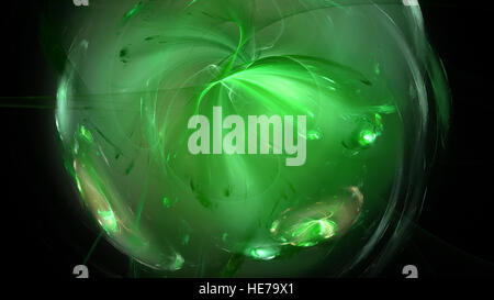 Grüne Aquarell Explosion abstrakten Hintergrund Stockfoto