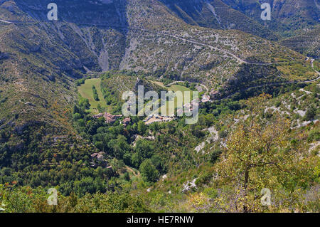 Cirque de Navacelles Im Süden Frankreichs - Cirque de Navacelles, Herault Südfrankreich Stockfoto